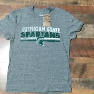 new men's small Spartans tshirt